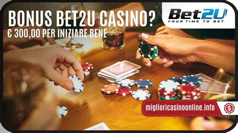 Bet2u casino codigo promocional