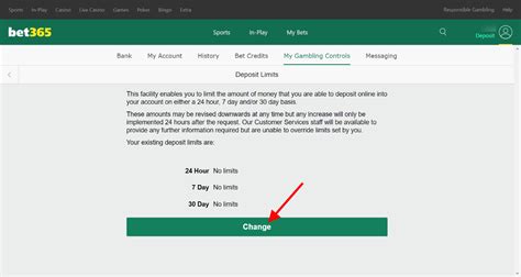Bet365 deposit limit issue with players
