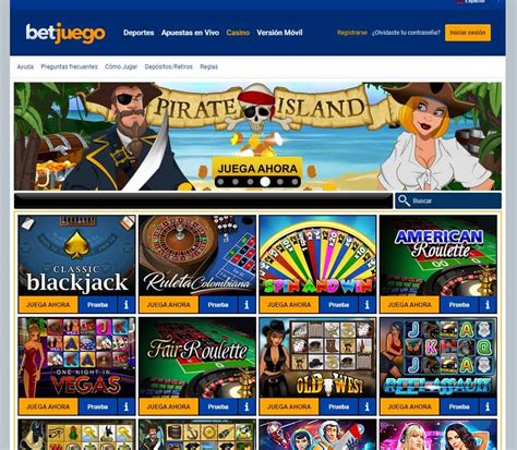 Betjuego casino login