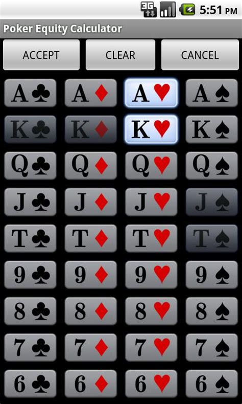 Calculadora de probabilidades de poker mac