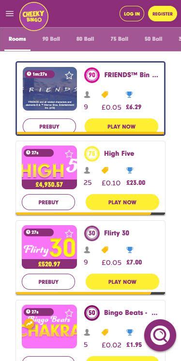 Cheeky bingo casino apk