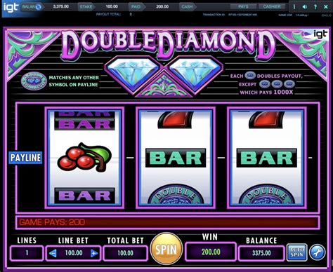 Double Diamonds Slot - Play Online