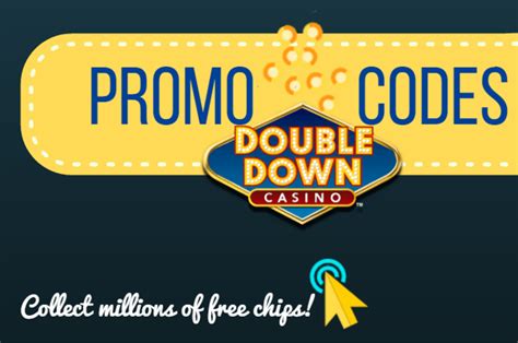 Double down casino códigos promocionais para 1 milhão de fichas