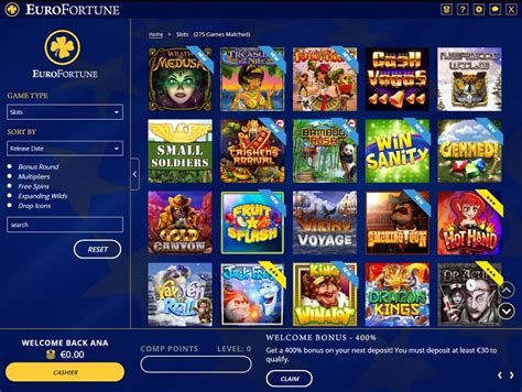 Eurofortune online casino Mexico