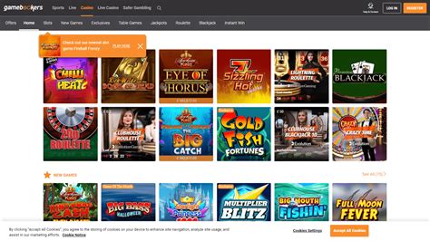 Gamebookers casino review