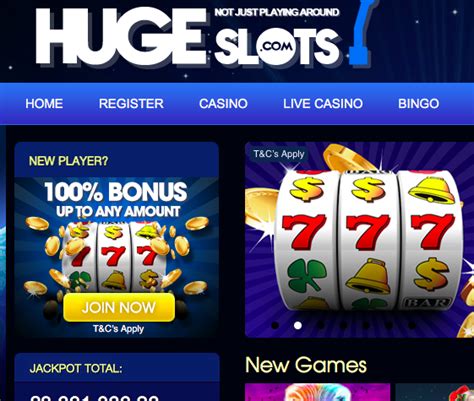 Hugeslots casino mobile