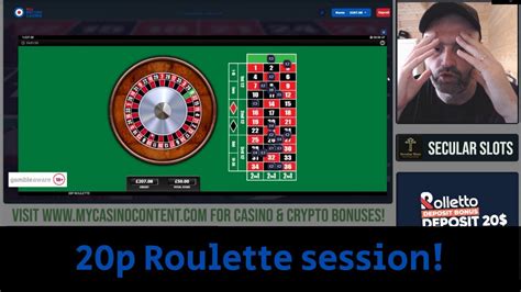 Jogar 20p Roulette com Dinheiro Real