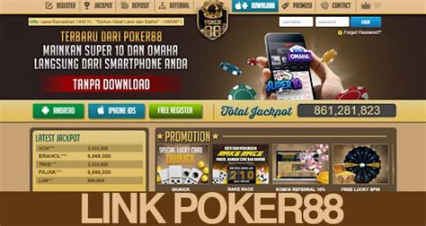 Link alternatif masuk poker88