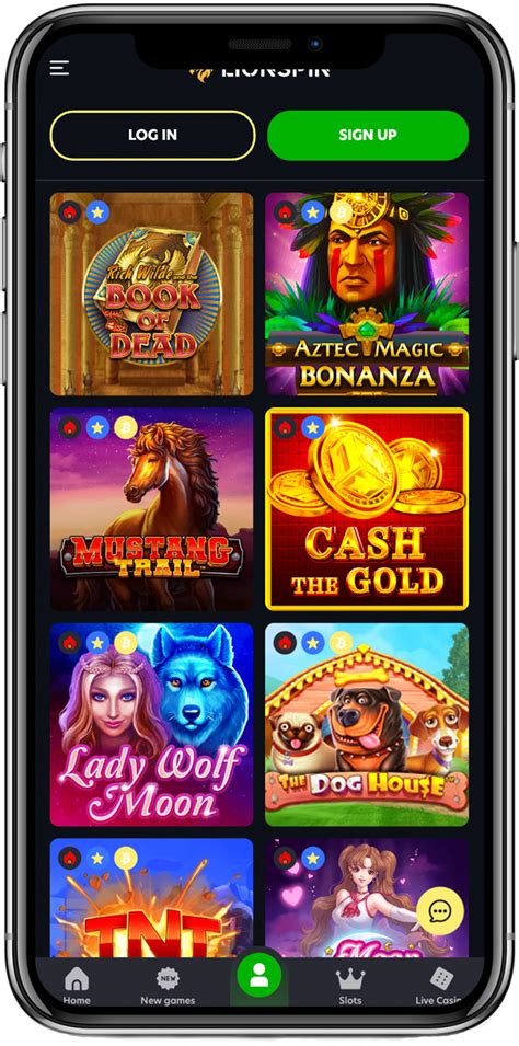 Lionspin casino aplicação