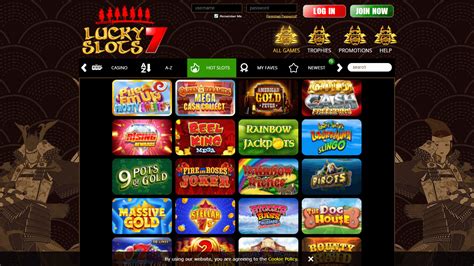 Lucky slots 7 casino online