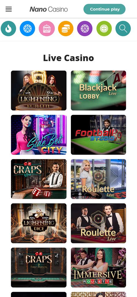 Nano casino app