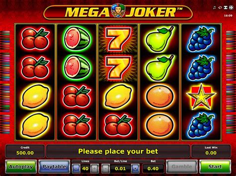 Play Mega Joker slot