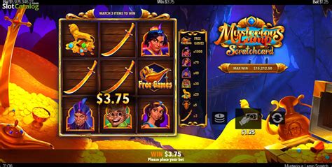 Play Mysterious Lamp Scratchcard slot