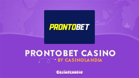 Prontobet casino Colombia