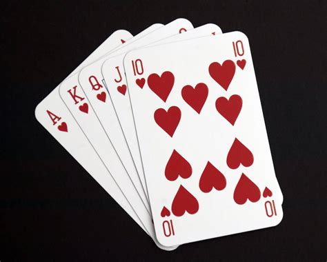 Royal flush poker significado