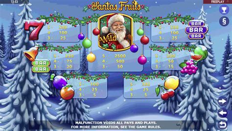 Santas Fruits Slot Grátis