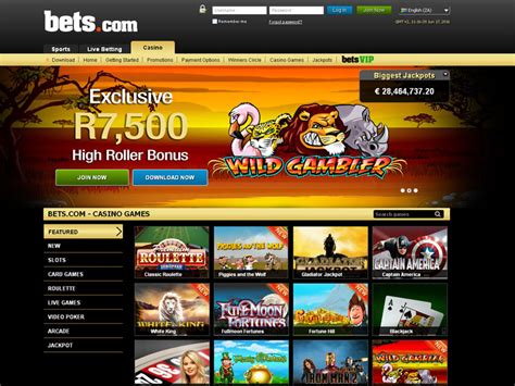 Slots bets casino login