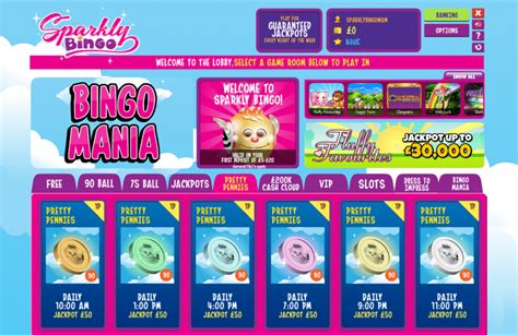 Sparkly bingo casino login