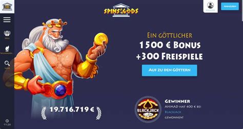 Spins gods casino download