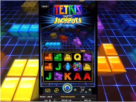 Tetris Super Jackpots Slot - Play Online