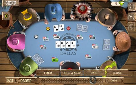 Texas holdem poker aplicativo on line não