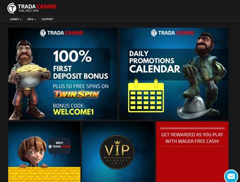 Trada casino bonus